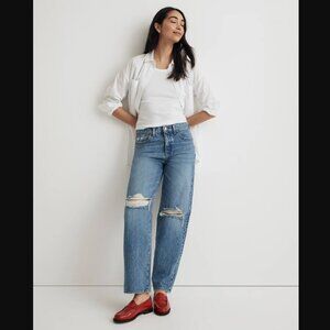 Madewell 24 Low-Slung Straight Jeans